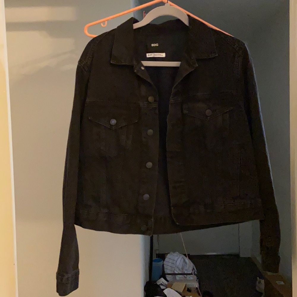 Bdg black jean jacket